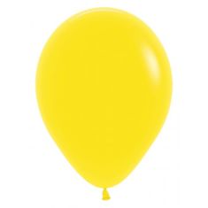 Fashion Yellow Heliumballon – inkl. Band | Fertig gefüllt