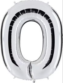 0 Silber - Folienzahl 66 cm 