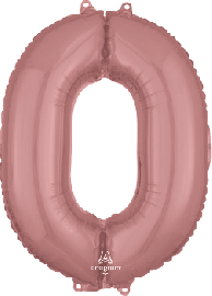 0 Rose Gold - Folienzahl 86 cm