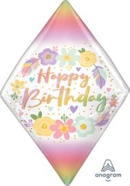 Heliumballon Happy Birthday Drachen