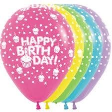 Happy Birthday - Verschiedene Farben