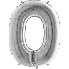 0 Holographic Silber - Folienzahl 66 cm 