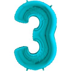 3 Tiffany - Folienzahl 66 cm 