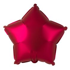Sternfolienballons ohne Ausdruck mit Helium